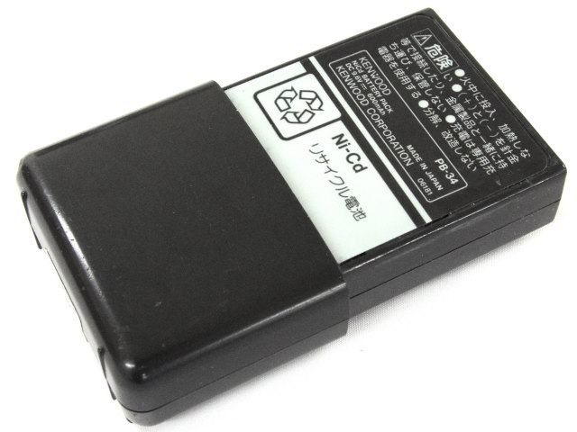 [PB-34]KENWOOD ケンウッド 携帯無線機バッテリーセル交換