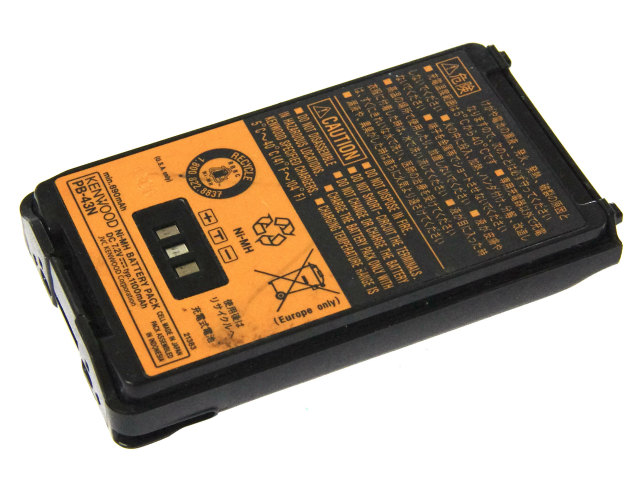 [PB-43N]KENWOOD ケンウッド FMハンディトランシーバーTH-K2 TH-K4 バッテリーセル交換