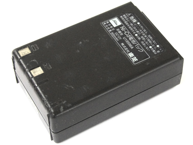 [U19596A]TOSHIBA 東芝 業務用無線機バッテリーセル交換