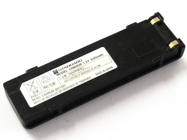 [CNB809]YAESU 八重洲無線 STANDARD(スタンダード) 特定小電力無線 HX809D 他 バッテリーセル交換