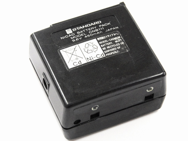 [MODEL CNB111]VERTEX STANDARD スタンダード 無線機バッテリーセル交換