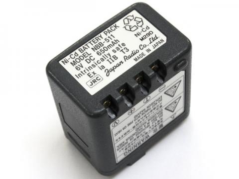 [NBB-511]JRC 日本無線 業務用携帯無線機 JHS-413 他バッテリーセル交換