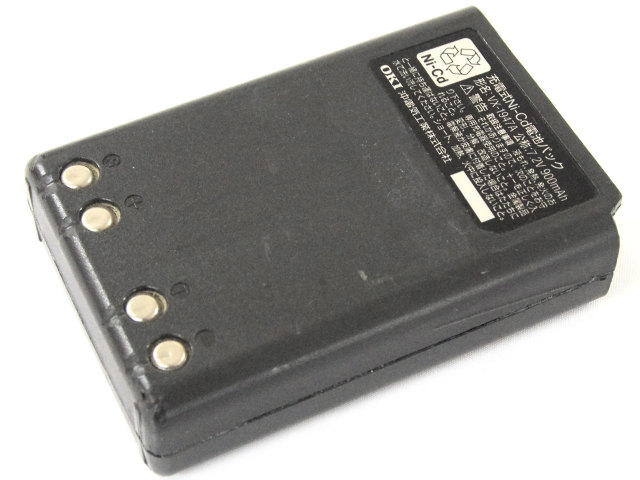 [VX-1947A]OKI 沖電気工業 携帯型無線機 VM1130T他バッテリーセル交換
