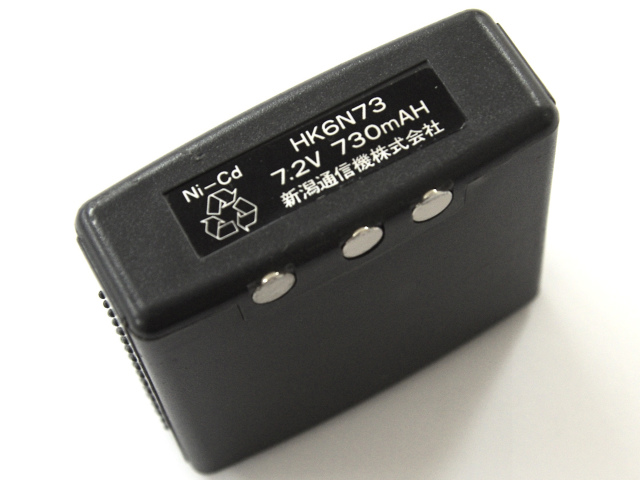 [HK6N73]新潟通信機 ポータブル業務用無線機 NT-400HK-16FT型他バッテリーセル交換
