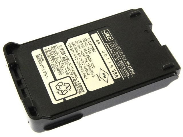 [BP-227FM]JRC 日本無線 船上通信用無線電話装置 JHS-430他 バッテリーセル交換