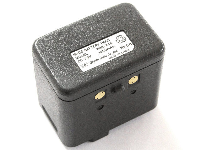 [NBB-248]JRC 日本無線 船上通信用無線電話装置JHS-7 バッテリーセル交換