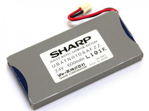 [UBATN0108AFZZ]SHARP 電話機 子機バッテリーセル交換
