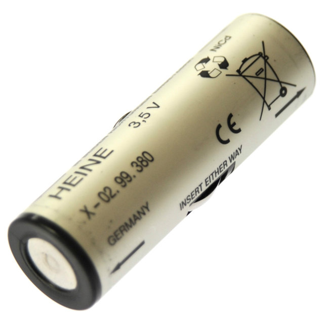 [X-02.99.380]HEINE ハイネ 検眼機器等 3.5V Ni-Cd バッテリーセル交換