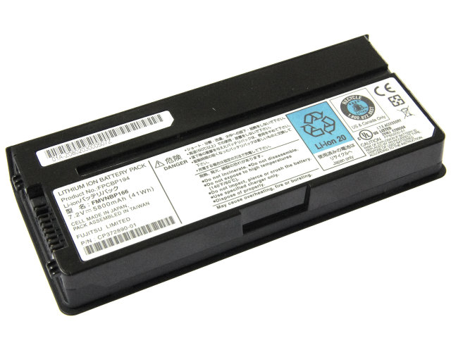 [FMVNBP166、FPCBP194、CP372890-01]富士通 Fujitsu LOOX RシリーズFMV-R8250、FMV-R8280バッテリーセル交換