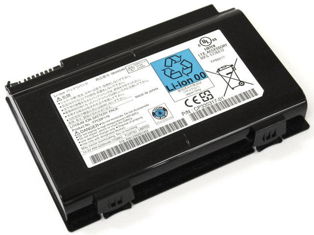 [FM-61B、0644540、P/N:CP335317-01、FPCBP176]富士通 Fujitsu BIBLO FMV-E8270他バッテリーセル交換