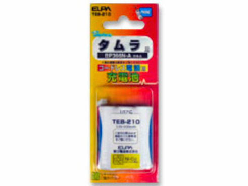 [朝日電器 ELPA エルパ TEB-210]サクサ SAXA TAMURA BP366N-A ビジネスホン 他 バッテリーセル交換