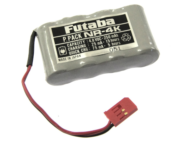 [NR-4K]Futaba 双葉電子工業 受信機 BA0044 プロポニッカド電池 バッテリーセル交換