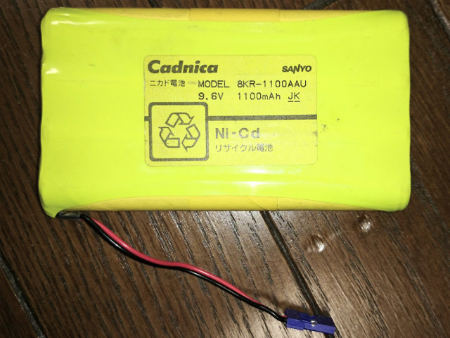 [8KR-1100AAU]ラジコン送信機 SANWA サンワ M11 他 バッテリーセル交換