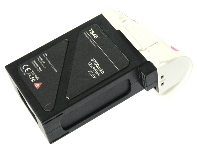 [TB48]DJI インスパイア1 INSPIRE1-TB48 6S22.8V 5700mAh 空撮 ドローン マルチコプター ラジコン バッテリーセル交換