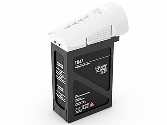 [TB47]DJI インスパイア1 INSPIRE 1-TB47 6S22.2V/ 4500mAh 空撮 ドローン マルチコプター ラジコン バッテリーセル交換