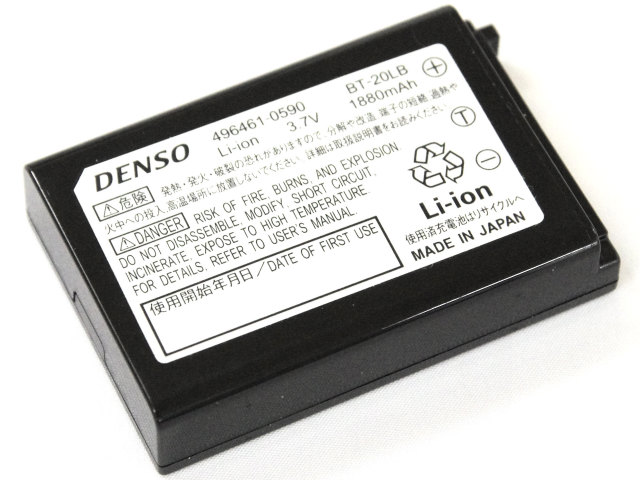 [BT-20LB、496461-0590]DENSO デンソー ハンディターミナルBHT-600シリーズバッテリーセル交換