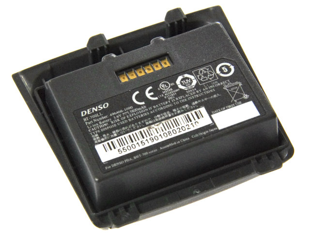 [BT-700LL、496466-1090]DENSO デンソー ハンディターミナル BHT-700シリーズ 大容量 バッテリーセル交換