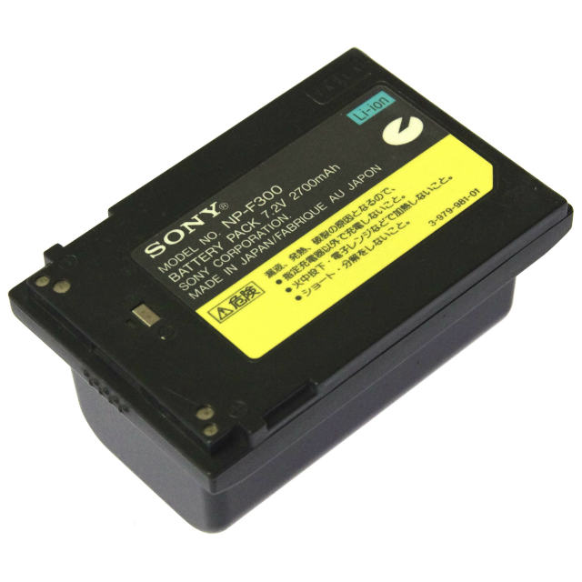 [NP-F300]SONY ソニー SDCR-PC7 他 バッテリーセル交換