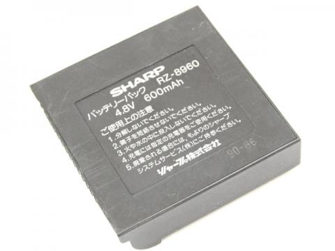 [RZ-8960]SHARP シャープ ハンディーターミナル RZ5550、RZ5553他 バッテリーセル交換