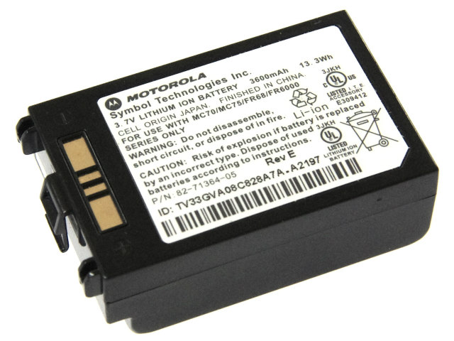 [82-71364-01、82-71364-02、82-71364-03、82-71364-04、82-71364-05]Motorola Symbol バッテリーセル交換