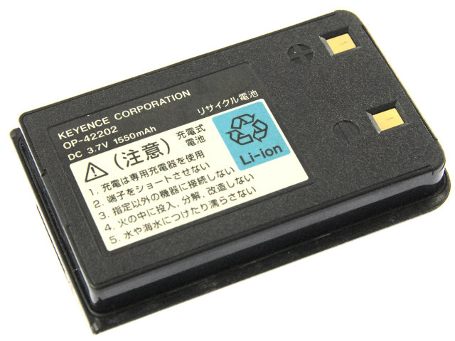 [OP-42202]キーエンス KEYENCE ハンディターミナル BT-800シリーズ バッテリーセル交換