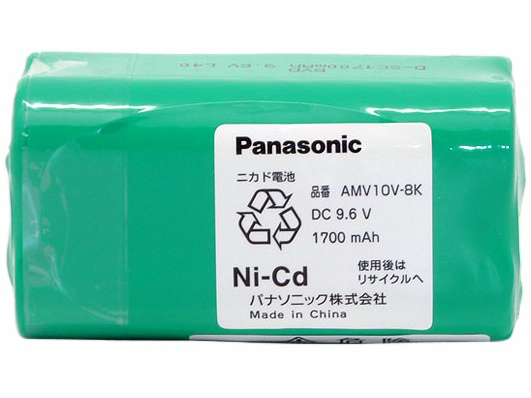 [AMV10V-8K]Panasonic パナソニック 充電式掃除機 MC-B10P、MC-B20JP-A、MC-B20JP-R、MC-B20J 他 バッテリーセル交換