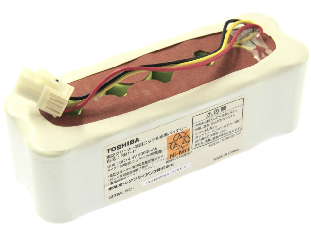 [RB1-P MODEL : DJ96-00113F]TOSHIBA 東芝 スマートロボットクリーナー  Smarbo スマーボ VC-RB100 バッテリーセル交換