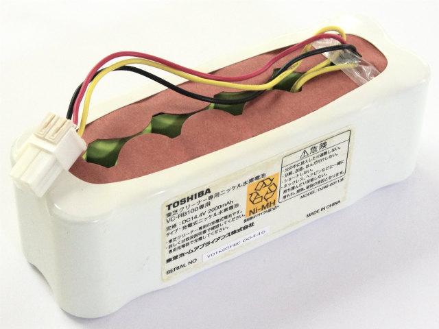 [MODEL : DJ96-00113F]TOSHIBA 東芝 スマートロボットクリーナー  Smarbo スマーボ VC-RB100 バッテリーセル交換