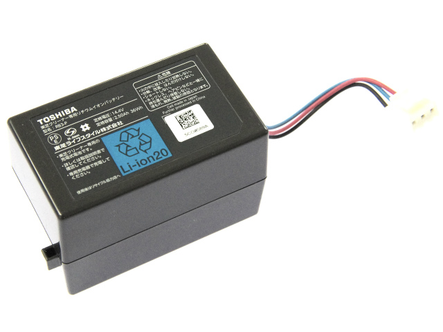 [RB3-P]TOSHIBA 東芝 トルネオ ロボ VC-RCX1、VC-RVD1、VC-RV1 他 バッテリーセル交換