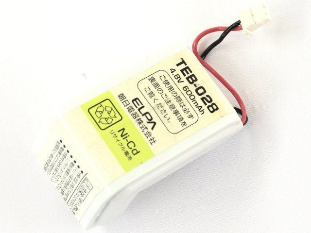 [ELPA TEB-028]Panasonic パナソニック コードレステレホン VB-3211AC他バッテリーセル交換