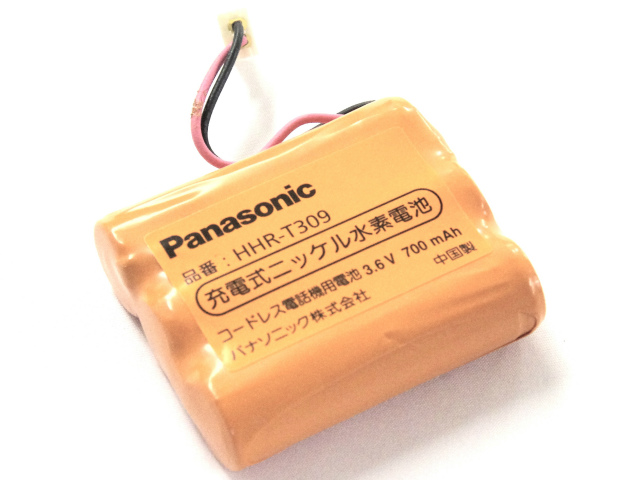 [HHR-T309]Panasonic パナソニック コードレス電話器バッテリーセル交換