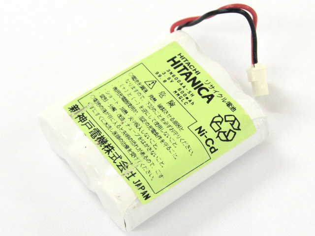 [HITANICA ヒタニカ 3N600AA-SH]コードレス受話器 NYC-GI-TELCL 他 バッテリーセル交換
