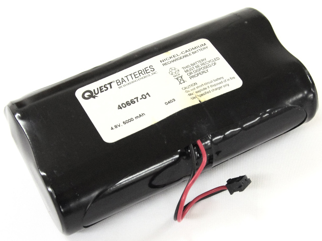 [QUEST BATTERIES 40667-01 4.8V5000mAh]Leica ライカ レーザー発光器 LB1 モデル 3900 他 バッテリーセル交換