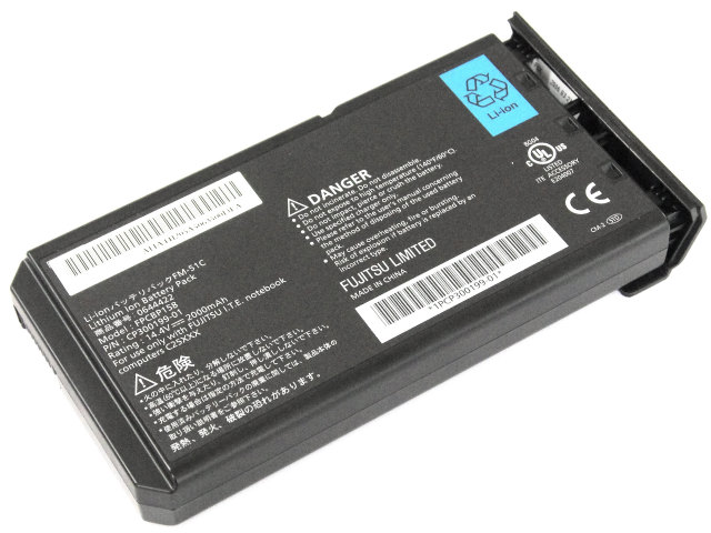 [FM-51C、0644422、FPCBP158]富士通 Fujitsu FMV-BIBLO NBシリーズバッテリーセル交換