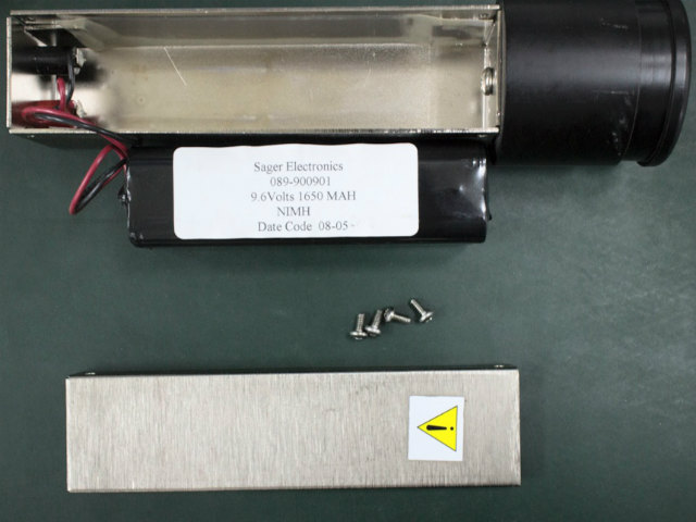 [Sager Electronics 089-900901]LDS 計測器 Isobe 5500 バッテリーセル交換