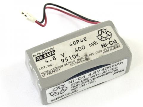 [4GP4E]ミノルタ 黄疸計 JM-102、JM102 他 バッテリーセル交換