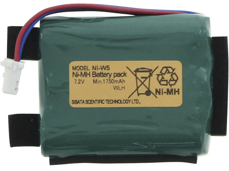 [080860-5051 MODEL NI-W5]SIBATA 柴田科学 環境測定機器 ミニポンプMP-W5P専用 ニッケル水素電池パック バッテリーセル交換