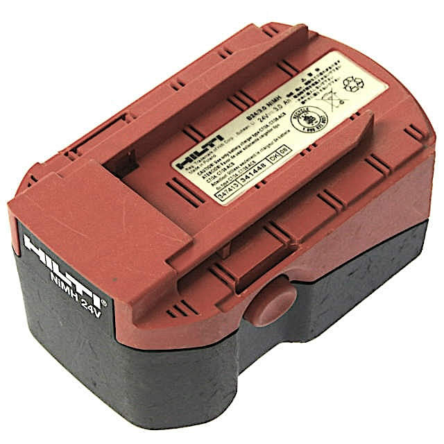 [B 24/3.0 NiMH、B24/3.0 NiMH]ヒルティー HILTI 電動工具 TE-2A、WSR650-A、SLF24 他バッテリーセル交換