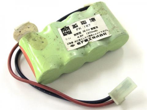[FK187]Panasonic パナソニック ナショナル 非常灯電池 産業用照明 誘導非常灯 住設警報機器 バッテリーセル交換