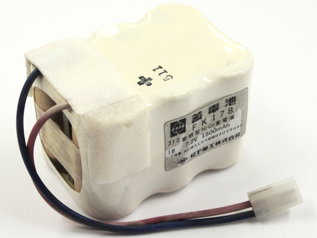 [FK178]Panasonic パナソニック 松下電工 ナショナル 非常灯電池 産業用照明 誘導非常灯 住設警報機器 バッテリーセル交換
