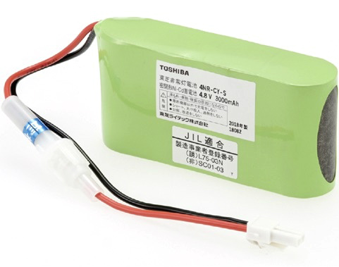[4NR-CY-S B 52710162 4NR-CY-SB]東芝ライテック 非常灯電池 産業用照明 誘導非常灯 住設警報機器 バッテリーセル交換