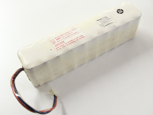 [NCB-620(NR-F-F5 4C)]Panasonic パナソニック ナショナル 松下電器 非常用放送設備 非常灯電池 産業用照明 誘導非常灯 住設警報機器 バッテリーセル交換