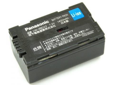[VW-VBD22]Panasonic パナソニック デジタルビデオカメラ NV-C7 他 バッテリーセル交換