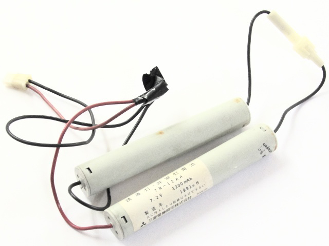 [7N-12AA 7N12AA]MITSUBISHI 三菱電機 非常灯電池 産業用照明 誘導非常灯 住設警報機器 バッテリーセル交換