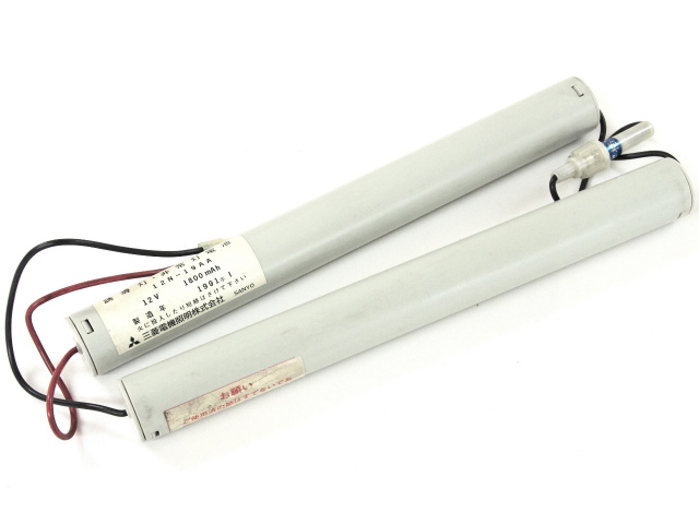 [12N-19AA 12N19AA]MITSUBISHI 三菱電機 非常灯電池 産業用照明 誘導非常灯 住設警報機器 バッテリーセル交換