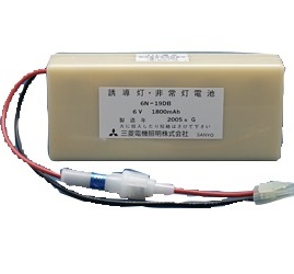 [6N19DB 6N-19DB]MITSUBISHI 三菱電機 非常灯電池 産業用照明 誘導非常灯 住設警報機器 バッテリーセル交換