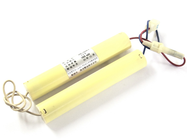 [6NR-1800H-2 6NR-1800H-2S]NEC 日本電気ホームエレクトロニクス 非常燈誘導灯兼用電池 バッテリーセル交換