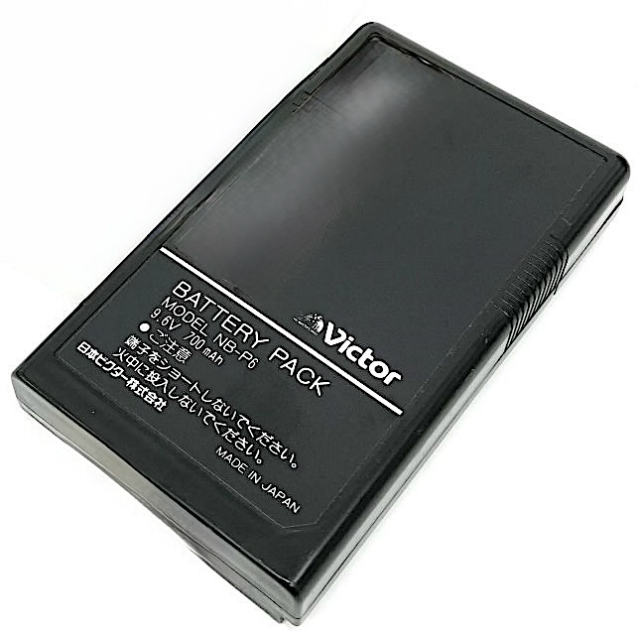 [NB-P6]1984年製 ビクター Victor VideoMovie VHS C VHS-C GR-C1 他 バッテリーセル交換
