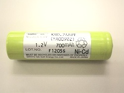 [KR0.7AAHT YA00982]三洋GSソフトエナジー ジーエスメルコテック 非常用電池 産業用照明 誘導非常灯 住設警報機器 他 バッテリーセル交換