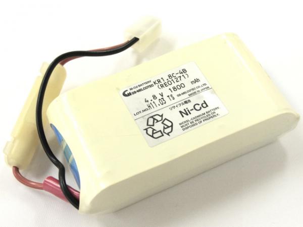 [KR1.8C-4B RE01271]三洋GSソフトエナジー ジーエスメルコテック 非常用電池 産業用照明 誘導非常灯 住設警報機器 他 バッテリーセル交換